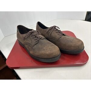 School Issue Semester Brown Suede Men's Lace Up Oxford‎ Size 11M Academia Preppy